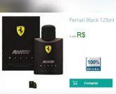 Ferrari Black 125ml - ORIGINAL Perfumes importados