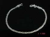 Pulseira de  Prata -  Bali - 22.8gr - 21cm  XIU-2.A